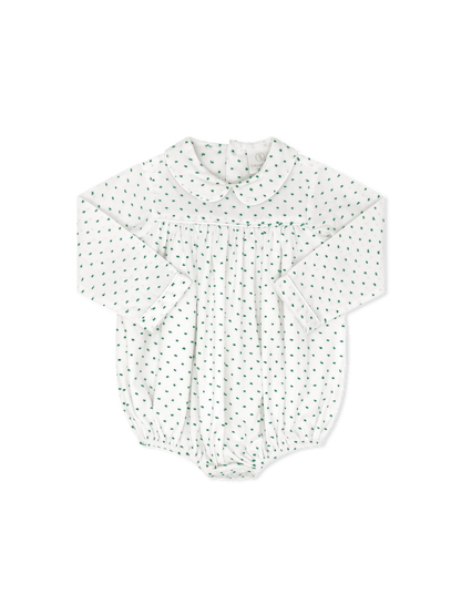 Lullaby Set Infant Boy Green / 3 Mo Lullaby Set Covington Long Sleeve Bubble - Swiss Dot Mistletoe Green
