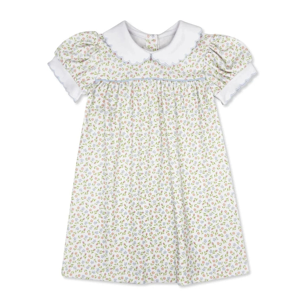 Lullaby Set Fairhope Floral & Buffton Blue Special Moments Dress babysupermarket