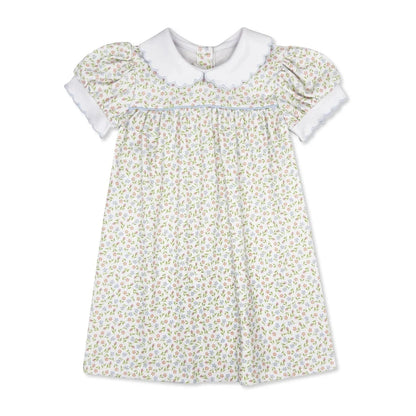 Lullaby Set Fairhope Floral & Buffton Blue Special Moments Dress babysupermarket