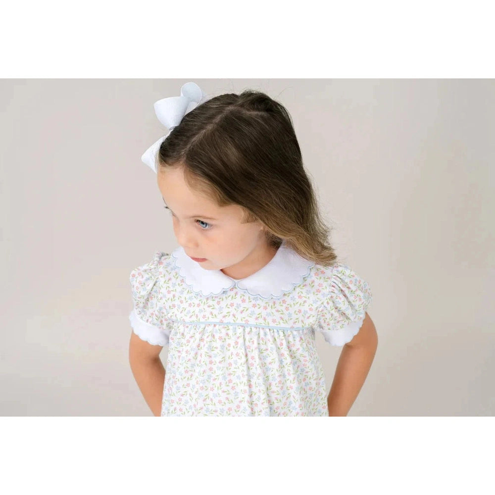 Lullaby Set Fairhope Floral & Buffton Blue Special Moments Dress babysupermarket