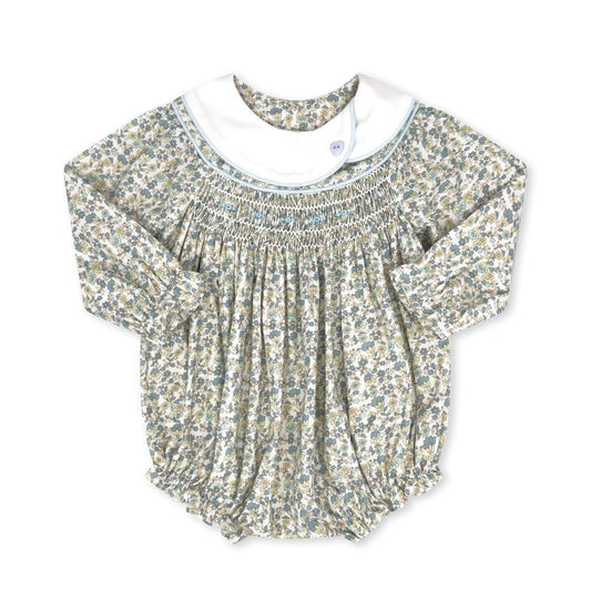 Lullaby Set Infant 9 Mo / Whispering Floral Blooms, Baytown Blue Lullaby Set Girls Courtney Bubble