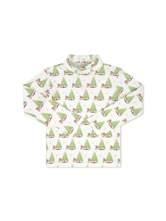 Lullaby SetLullaby Set Tiny Tot Turtleneck - Christmas MemoriesBabysupermarket