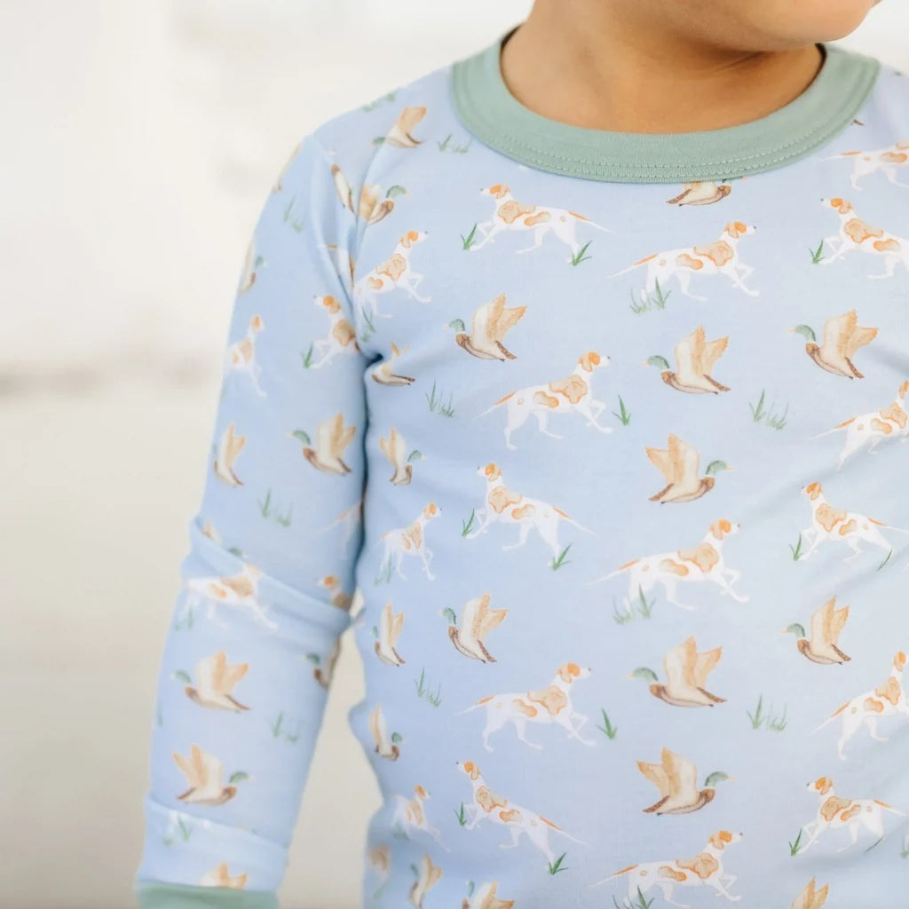 Magnolia Baby Boys Sleepwear Luna & Arlo by Magnolia Baby Duck and Hound Long Pajamas