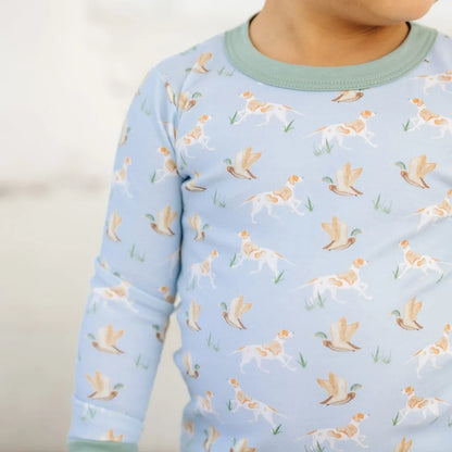 Magnolia Baby Boys Sleepwear Luna & Arlo by Magnolia Baby Duck and Hound Long Pajamas