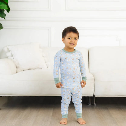 Magnolia Baby Boys Sleepwear Duck and Hound / 2 Toddler Luna & Arlo by Magnolia Baby Duck and Hound Long Pajamas