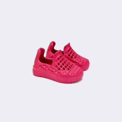 Lusso Cloud Scenario Kids Magenta Waterproof Slip On Shoe