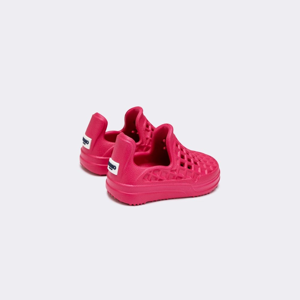 Lusso Cloud Scenario Kids Magenta Waterproof Slip On Shoe