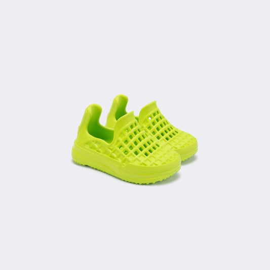 Lusso Cloud Scenario Kids Volley Yellow Waterproof Slip On Shoe