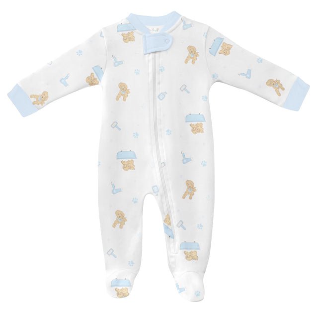 Lyda Baby Infant 3-6 Mo / Pet Spa Lyda Baby Pet Spa Zipper Footie
