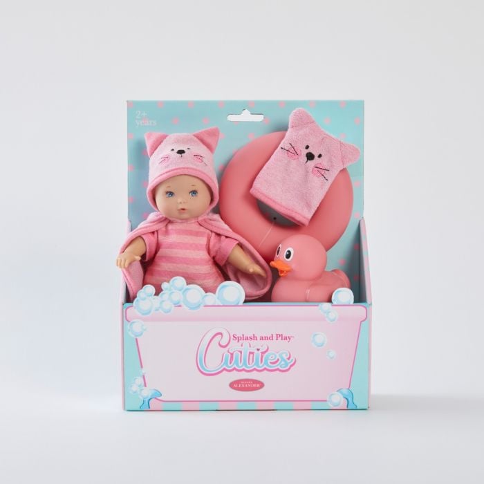 Alexander Doll Play Dolls Madame Alexander Doll Splash and Play Cuties Pink