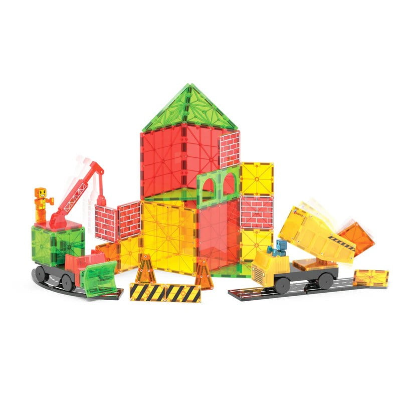 Magna-Tiles Builder XL: Trucks 50 Piece Set