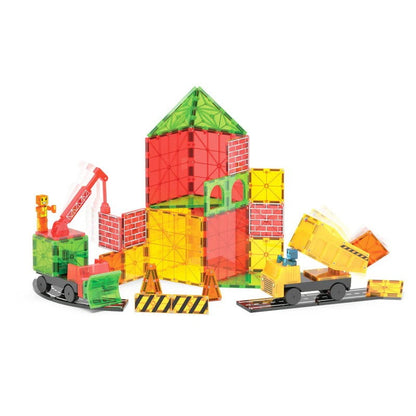 Magna-Tiles Builder XL: Trucks 50 Piece Set