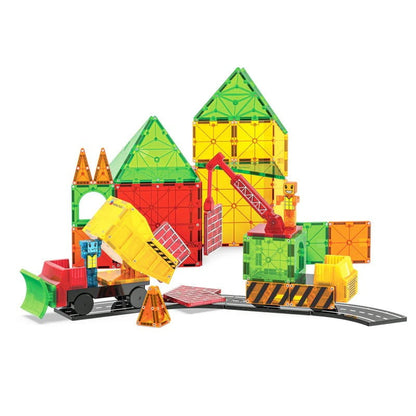 Magna-Tiles Builder XL: Trucks 50 Piece Set