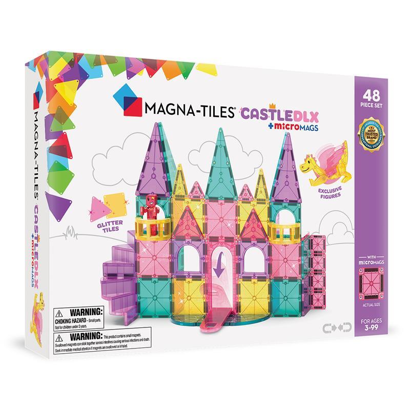 Magna-Tiles Castle DLX 48 Piece Set
