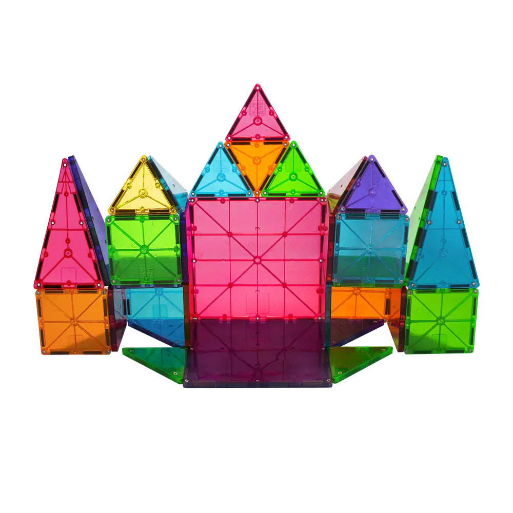 Magna-Tiles Clear Colors 32PC