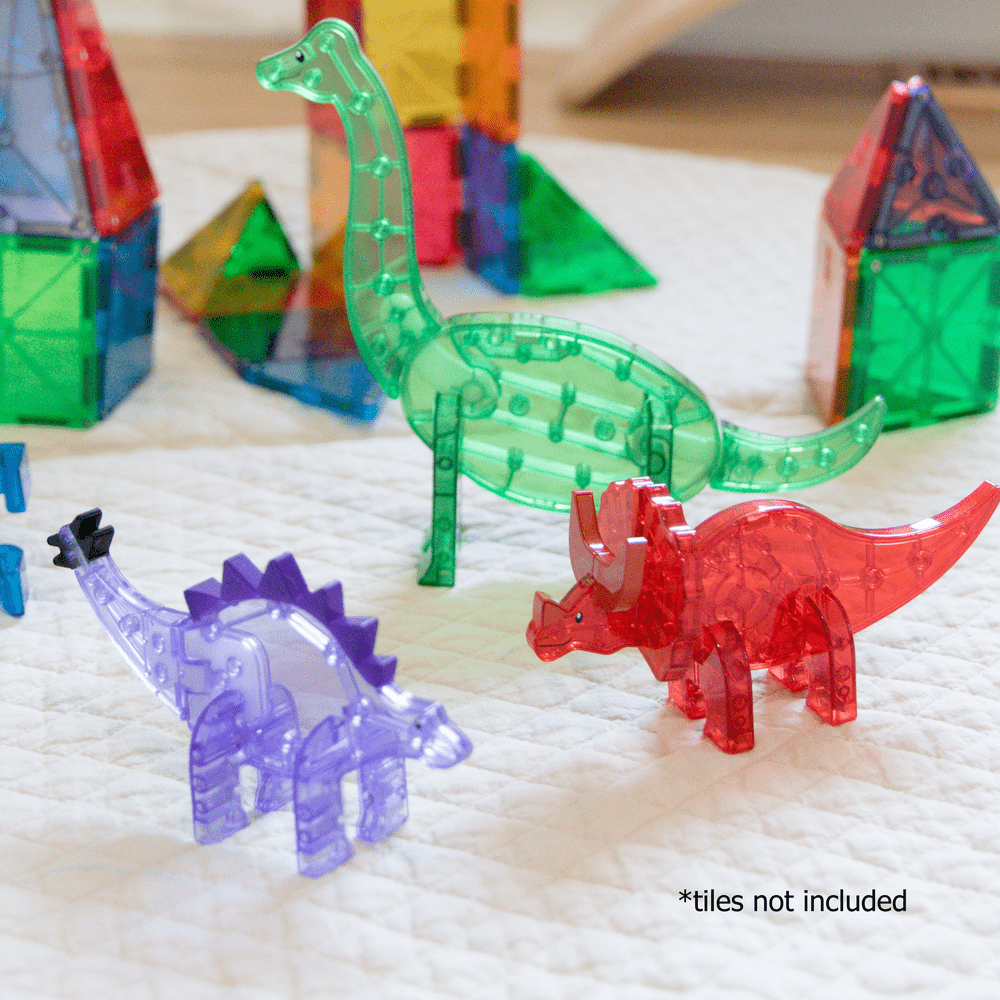 Magna-Tiles Dinos 5 PC Set