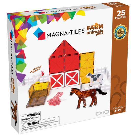 Magna-Tiles Farm Animals 25PC
