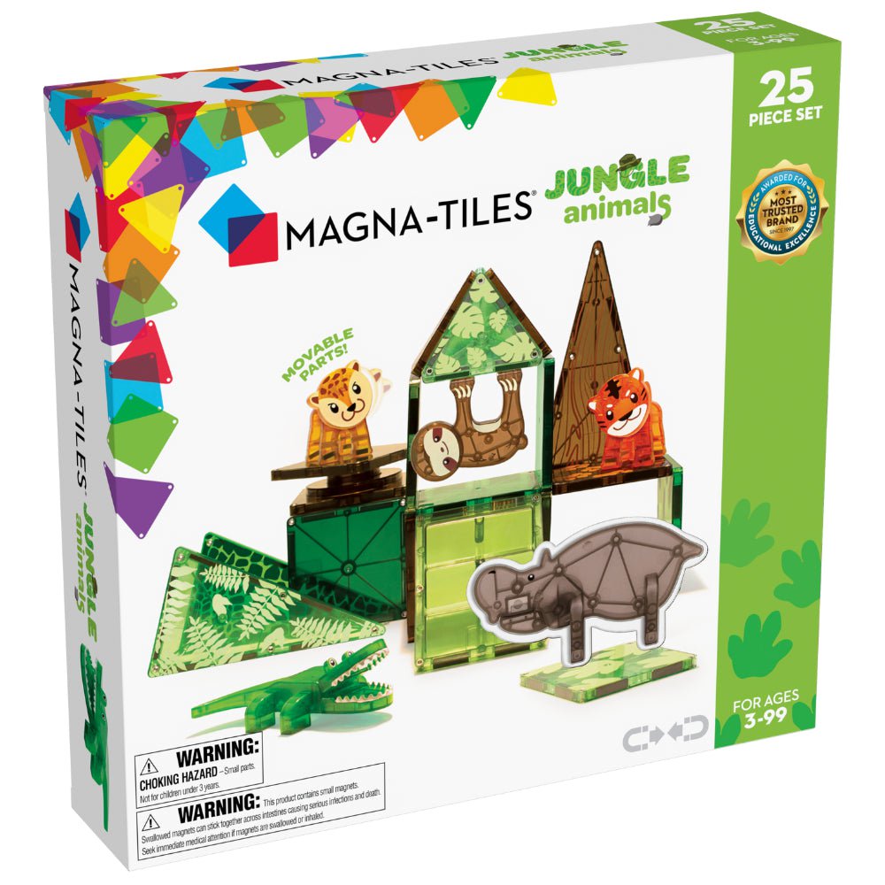 Magna-Tiles Jungle Animals 25PC Set