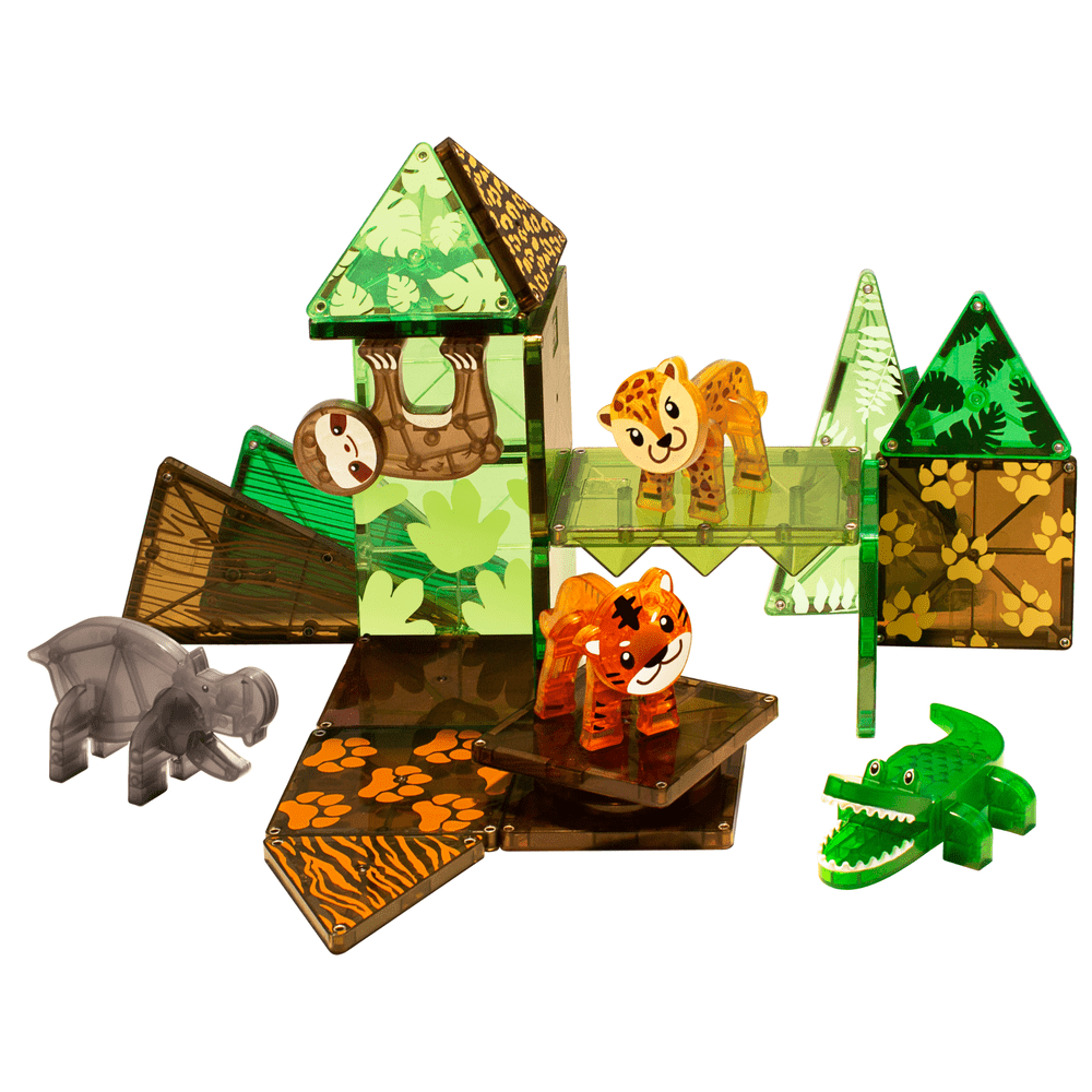 Magna-Tiles Jungle Animals 25PC Set