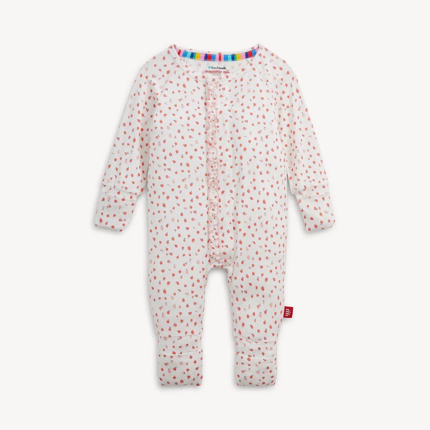 Magnetic MeMagnetic Me Apple Blossom Magnetic Modal Ruffle Convertible CoverallBabysupermarket