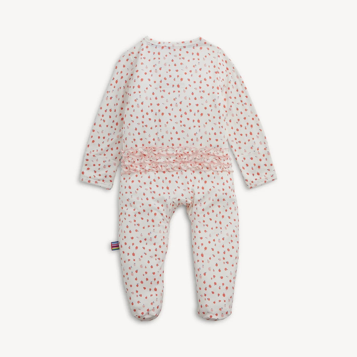 Magnetic Me Girls Apparel / Sleepwear / Infant Magnetic Me Apple Blossom Magnetic Modal Ruffle Footie