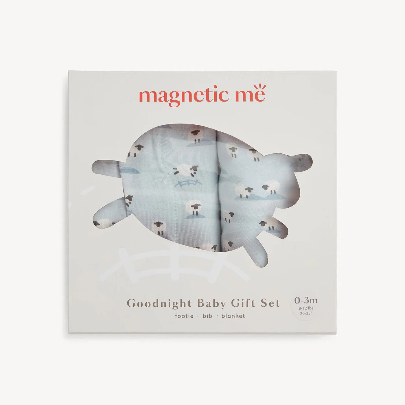 Magnetic Me Boys Apparel / Sleepwear / Infant Magnetic Me Ba Ba Baby Blue Modal 3PC Goodnight Baby Gift Set