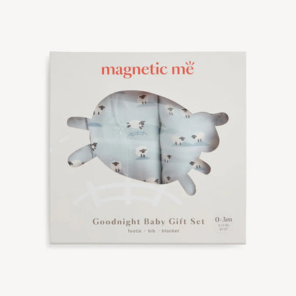 Magnetic Me Boys Apparel / Sleepwear / Infant Magnetic Me Ba Ba Baby Blue Modal 3PC Goodnight Baby Gift Set