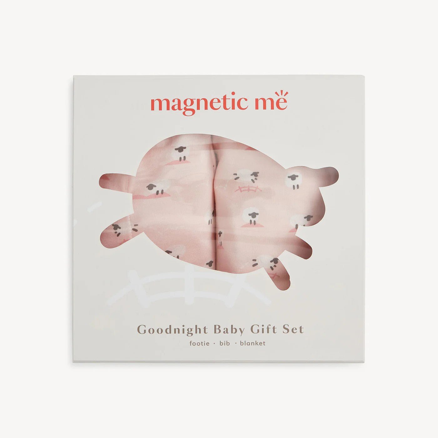 Magnetic Me Ba Ba Baby Pink Modal 3PC Goodnight Baby Gift Set