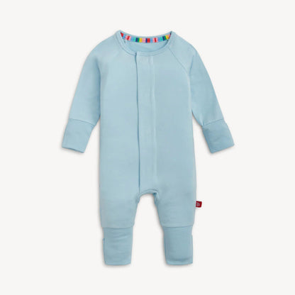 Magnetic Me Girls Apparel / Sleepwear / Infant Magnetic Me Baby Blue Modal Convertible Coverall