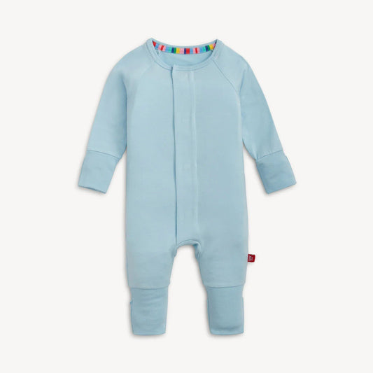 Magnetic Me Girls Apparel / Sleepwear / Infant Magnetic Me Baby Blue Modal Convertible Coverall
