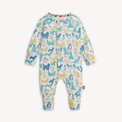 Magnetic Me Blue It's A Paw-Ty Right Fit Convertible Coverall
