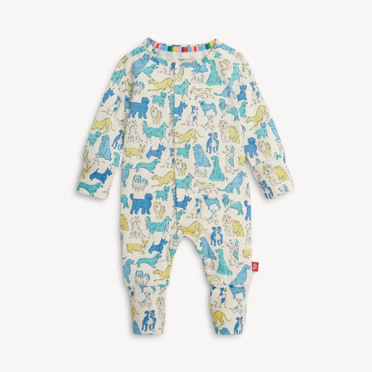 Magnetic Me Blue It's A Paw-Ty Right Fit Convertible Coverall