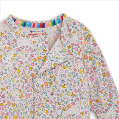 Magnetic Me Girls Apparel / Sleepwear / Infant Magnetic Me Bunny Blossom Magnetic Modal Footie