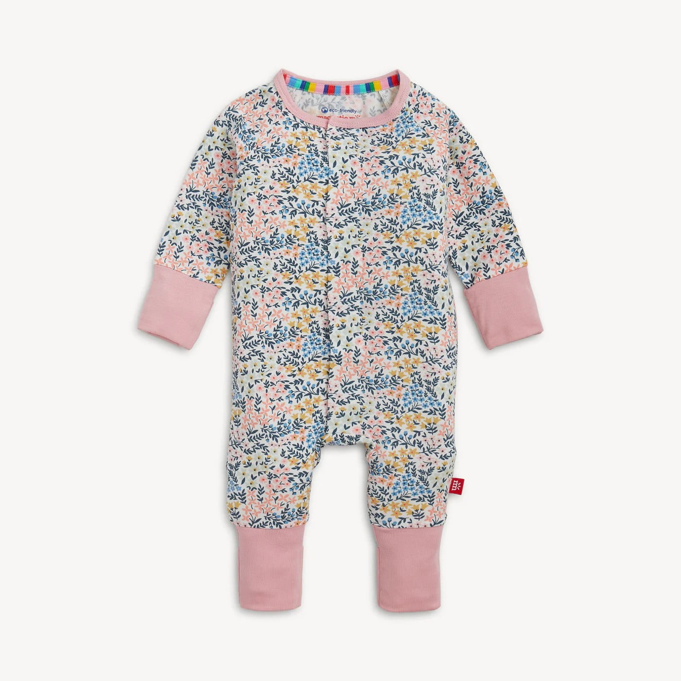 Magnetic Me Girls Apparel / Sleepwear / Infant Magnetic Me Chelsea Modal Magnetic Coverall