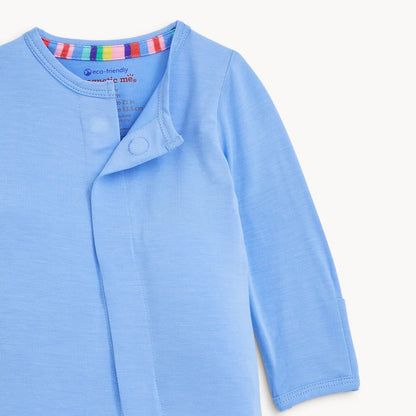 Magnetic Me Boys Apparel / Sleepwear / Infant Magnetic Me Cloud Blue Magnetic Modal Footie