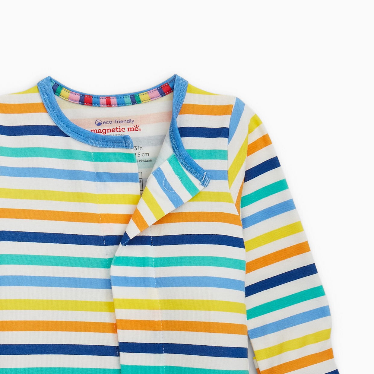 Magnetic MeMagnetic Me Cloud Stretch Footie - Boys Multi StripeBabysupermarket