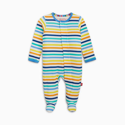 Magnetic MeMagnetic Me Cloud Stretch Footie - Boys Multi StripeBabysupermarket