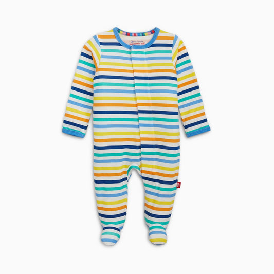 Magnetic MeMagnetic Me Cloud Stretch Footie - Boys Multi StripeBabysupermarket