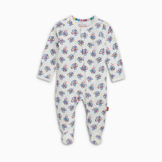 Magnetic MeMagnetic Me Cloud Stretch Footie - ButterflyBabysupermarket