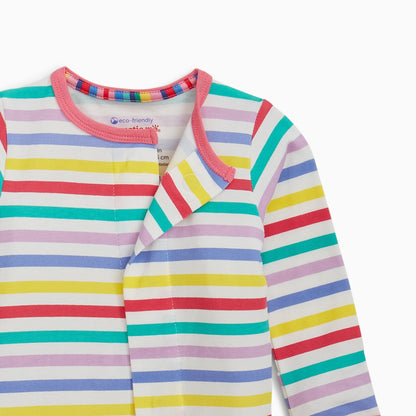 Magnetic MeMagnetic Me Cloud Stretch Footie - Multi StripeBabysupermarket