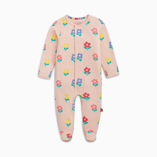 Magnetic MeMagnetic Me Cloud Stretch Footie - TulipsBabysupermarket