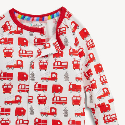Magnetic Me Boys Apparel / Sleepwear / Infant Magnetic Me Fired Up Magnetic Modal Convertible Coverall