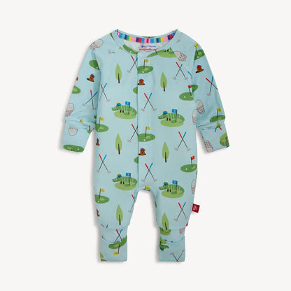 Magnetic Me Boys Apparel / Sleepwear / Infant Magnetic Me Gopher It Magnetic Modal Convertible Coverall
