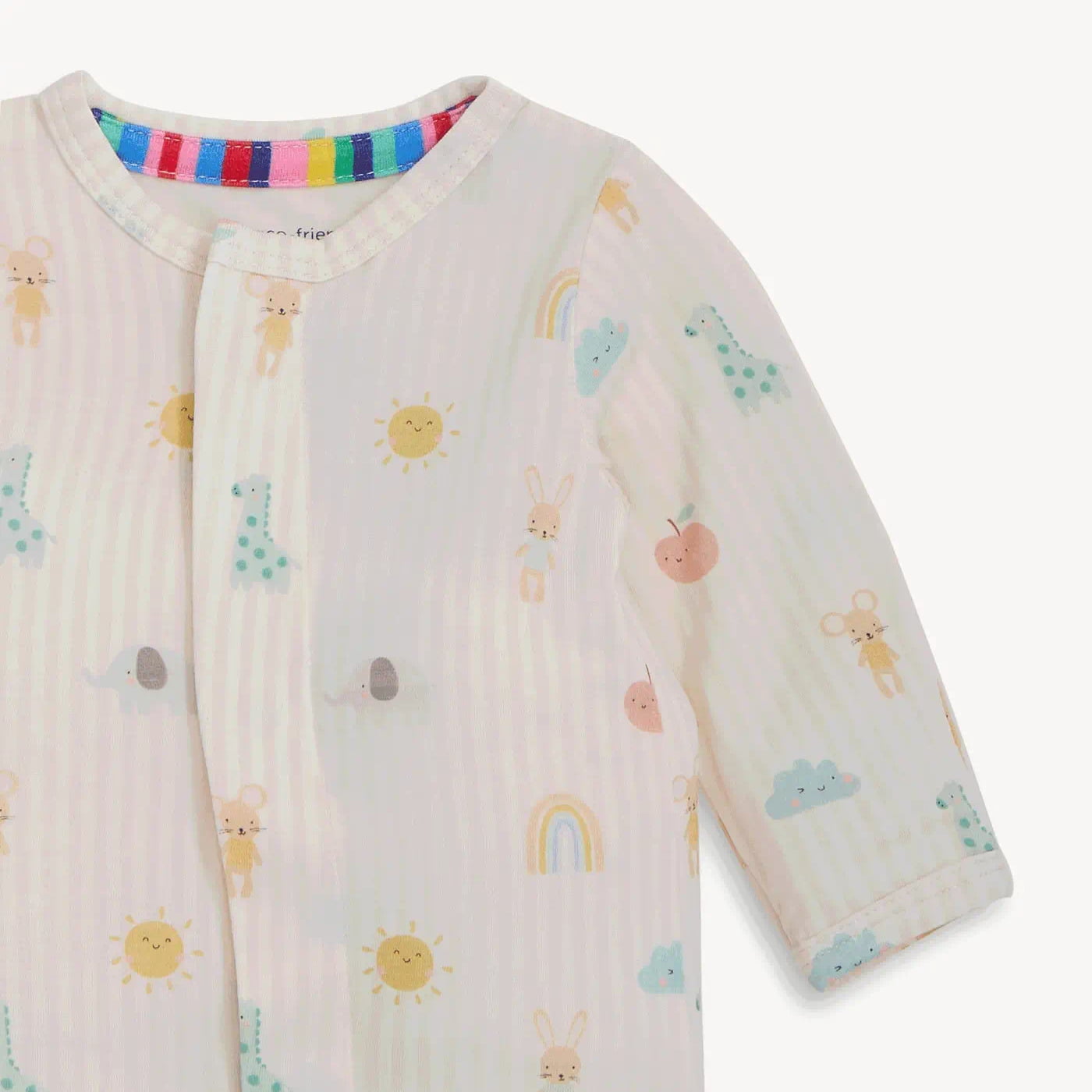 Magnetic Me Girls Apparel / Sleepwear / Infant Magnetic Me Lullaby Sky Pink Magnetic Modal Convertible Coverall