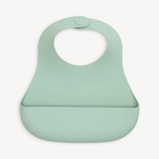 Magnetic Me Magnetic Silicone Bib Misty Green