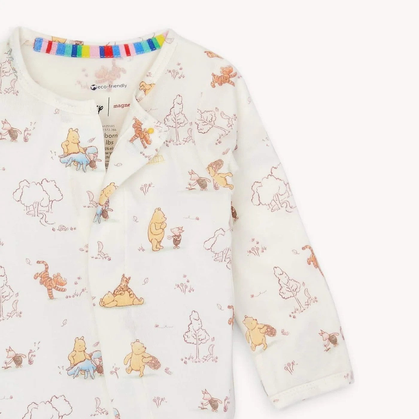 Magnetic Me Baby & Toddler Sleepwear Magnetic Me Moments With Friends Magnetic Modal Footie