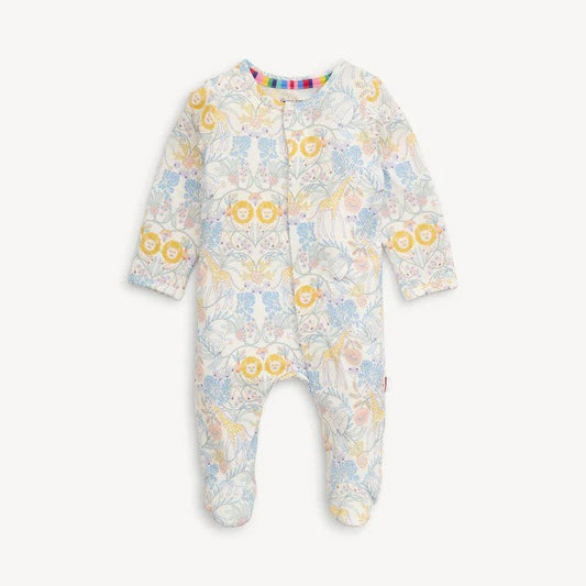 Magnetic Me Infant Girl Apparel Magnetic Me Nikki Menagerie Modal Footie