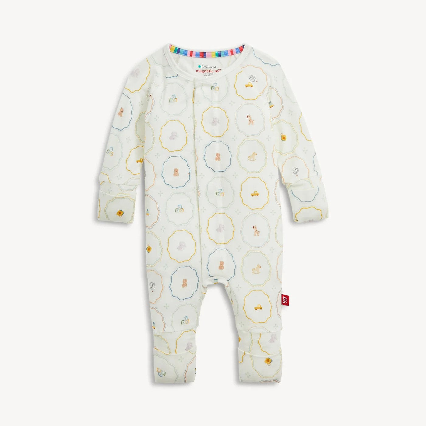 Magnetic Me Infant Sleepwear Unisex Magnetic Me Nursery Magic Magnetic Modal Convertible Coverall
