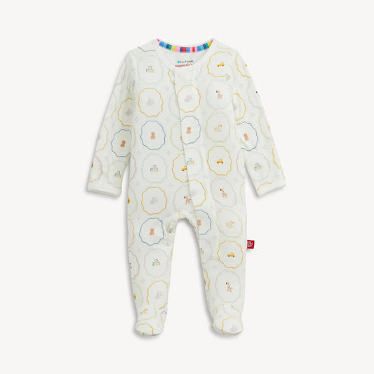 Magnetic Me Girls Apparel / Sleepwear / Infant Magnetic Me Nursery Magic Magnetic Modal Footie