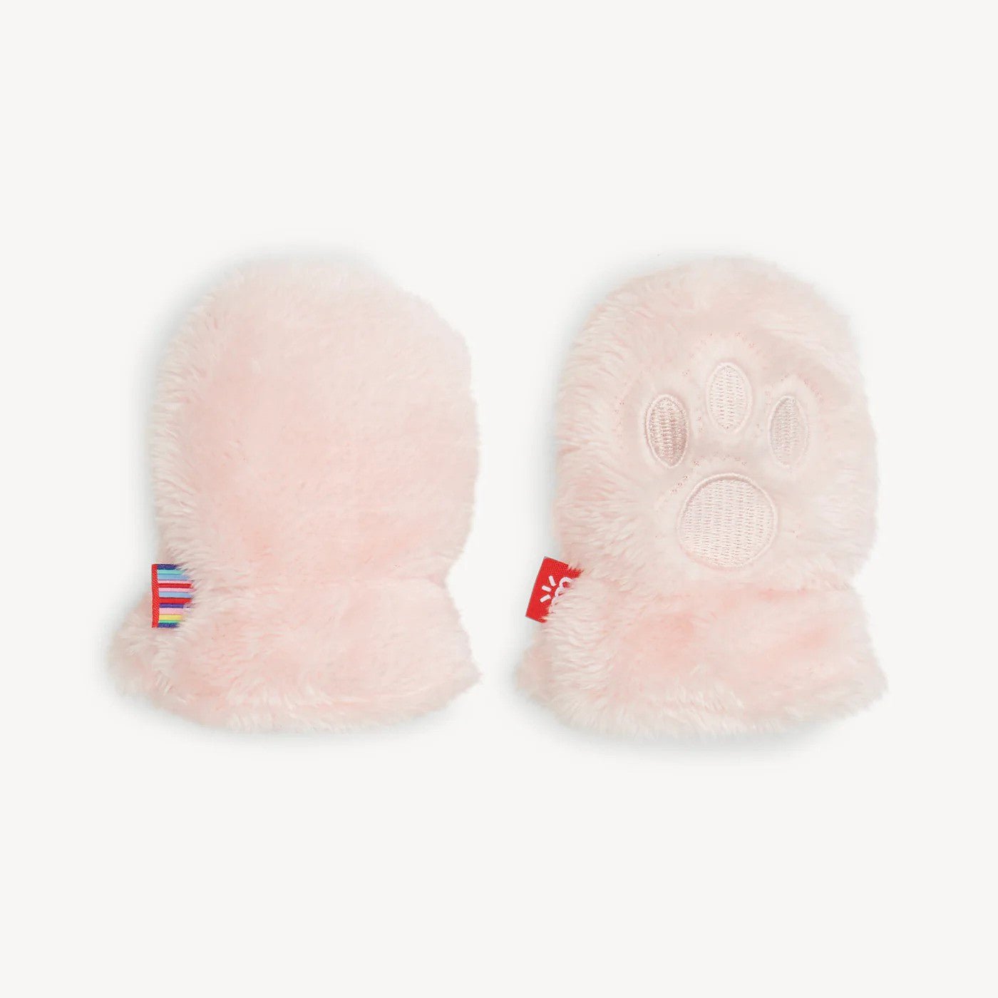 Magnetic Me Gloves / Mittens Magnetic Me Pink Blossom Minky Magnetic Bear Mittens